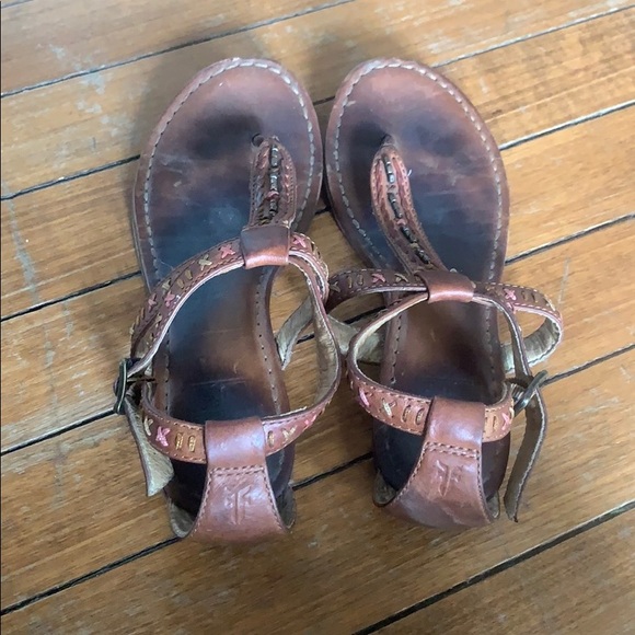 Frye Leather Thong Sandals - Picture 3 of 5